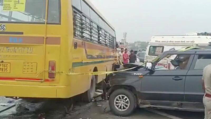 Ghaziabad School Bus Accident
