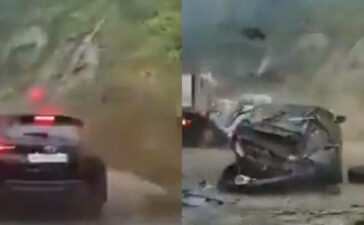 Nagaland Landslide Video