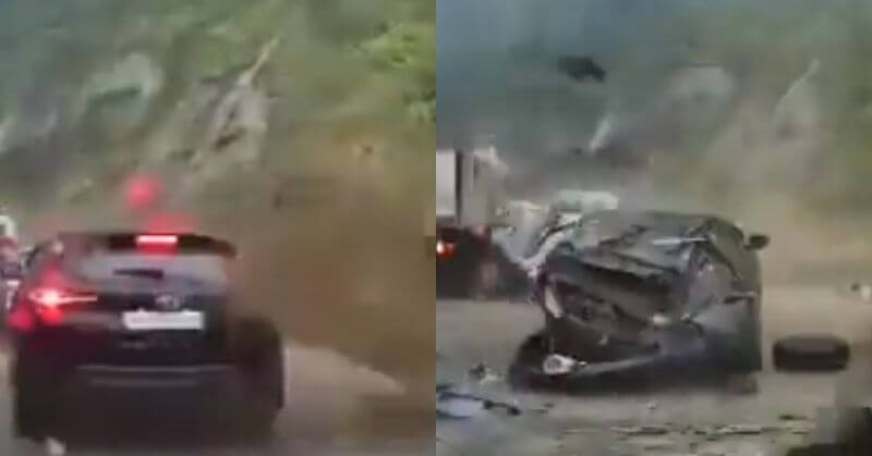 Nagaland Landslide Video