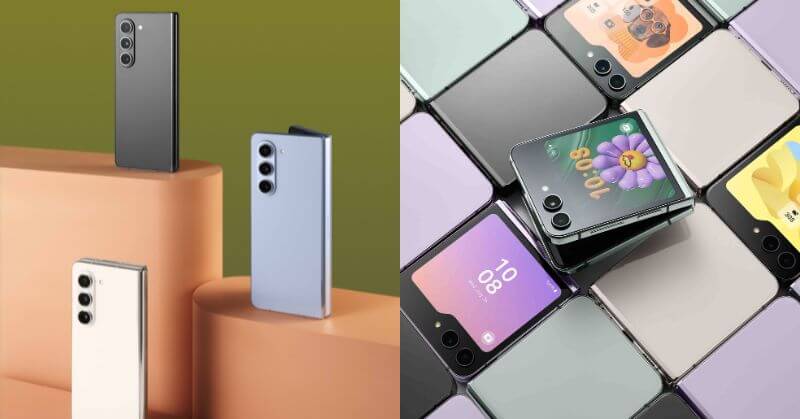 Samsung Z Flip 5 Fold 5 Launched