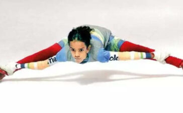 Shrishti Sharma Limbo Skater Record