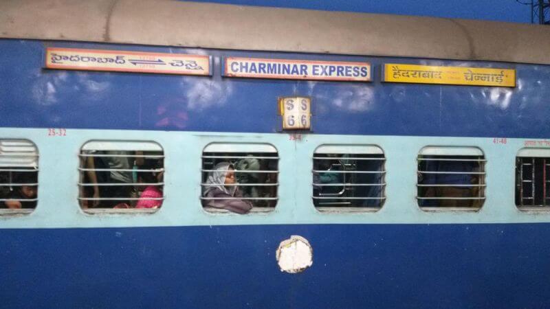 Charminar Express Derailed
