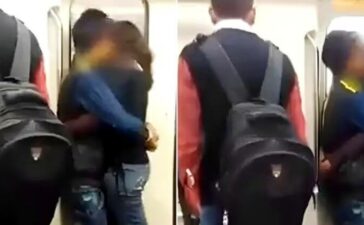 Delhi Metro Kissing Video
