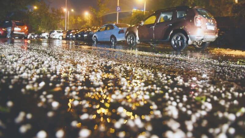 Hailstorm In North India