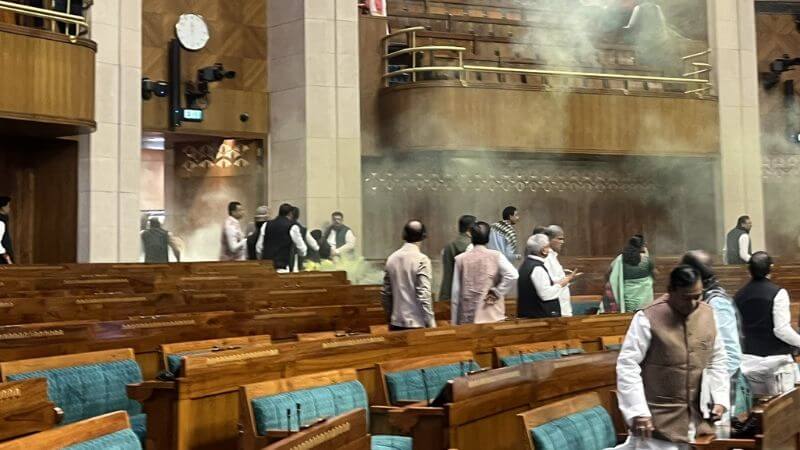 Parliament Security Breach Lok Sabha