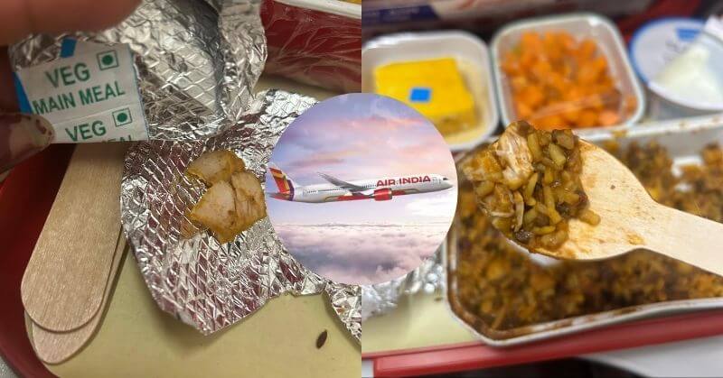 Air India served Non Veg To Veg Passenger