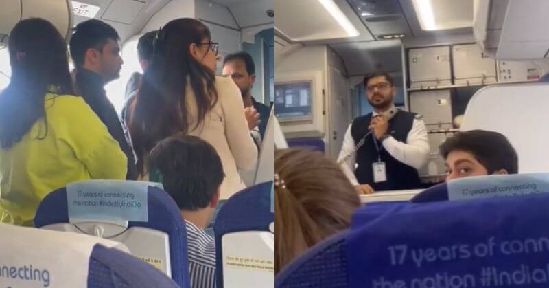 Co-Passenger On IndiGo Flight Why Man Slapped Pilot
