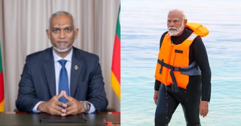 India Maldives Tension