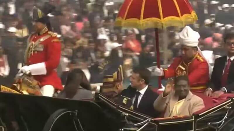 Macron In Republic Day Parade