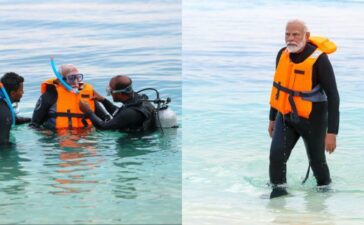 Narendra Modi Lakshadweep Trip