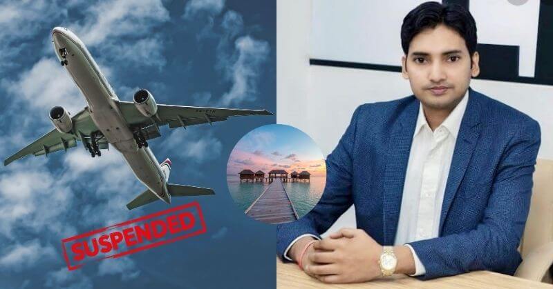 Nishant Pitti Ease My Trip Suspend Maldives Flight