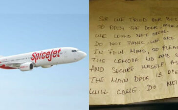 Passenger Trapped In SpiceJet Toilet