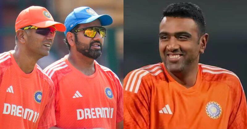 Rahul Dravid Rohit Sharma Ravichandran Ashwin
