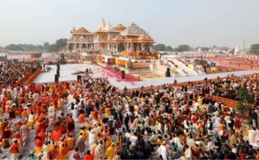 Ram Mandir Ayodhya Temple Crowd