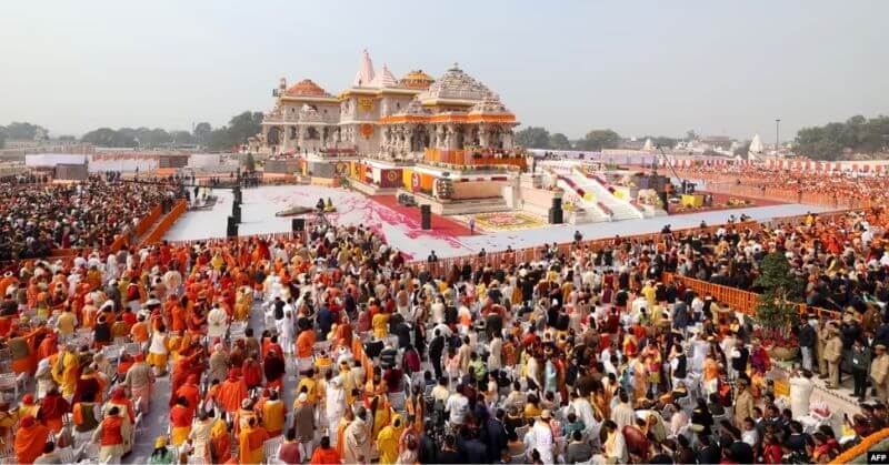 Ram Mandir Ayodhya Temple Crowd