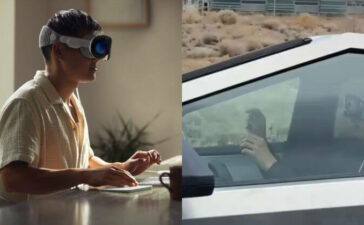 Apple Vision Pro Tesla