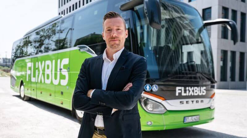 FlixBus CEO Andre Schwammlein