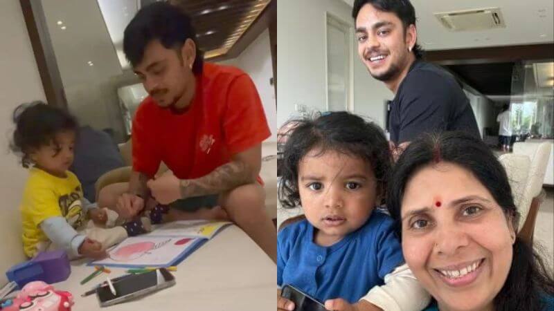 Ishan Kishan Family