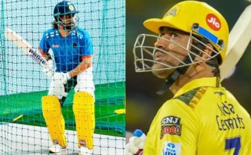 MS Dhoni Prime Sports Bat Sticker