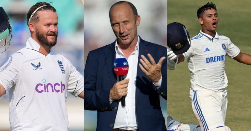 Nasser Hussain Ben Duckett Yashasvi Jaiswal