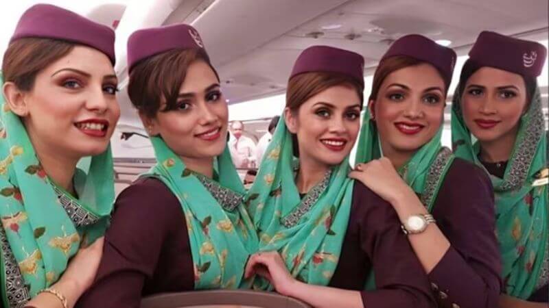 PIA Airlines Airhostesses Canada