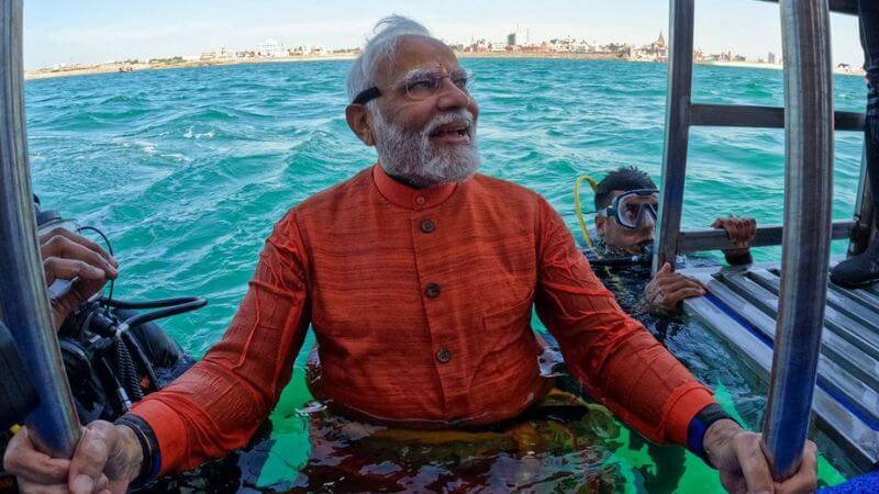 PM Modi In Dwarka