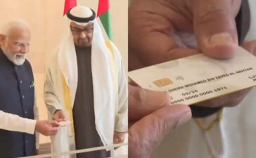 PM Modi Launches UPI RuPay Card