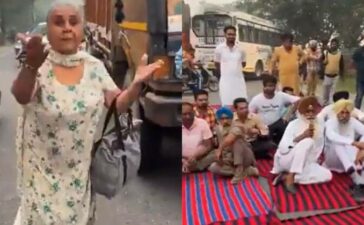 Punjab Woman Lashes Farmers For Protest