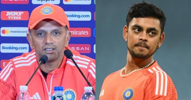 Rahul Dravid Ishan Kishan