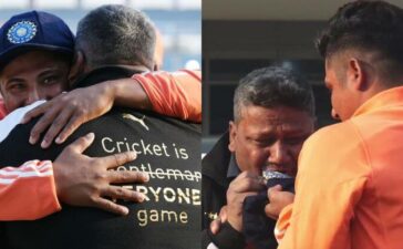 Sarfaraz Khan Father Emotional