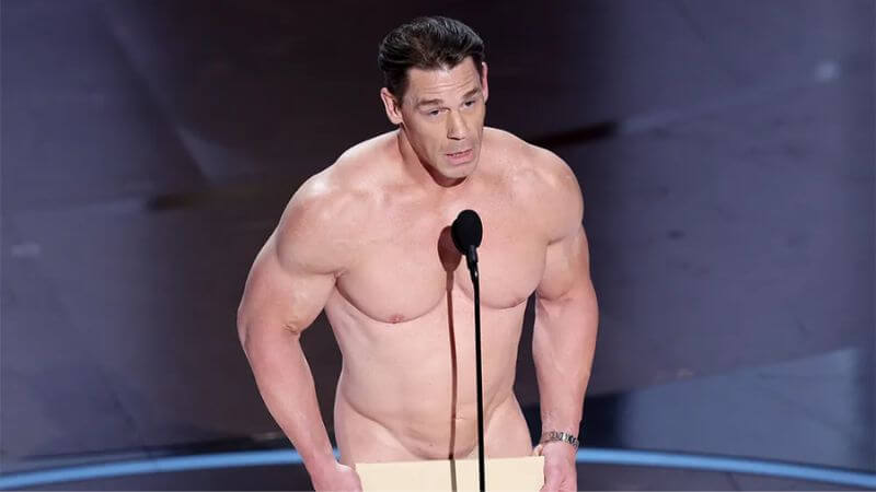 John Cena Without Clothes Oscars 2024