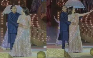 Mukesh Ambani And Nita Ambani Dance Performance Anant Radhika Pre-wedding