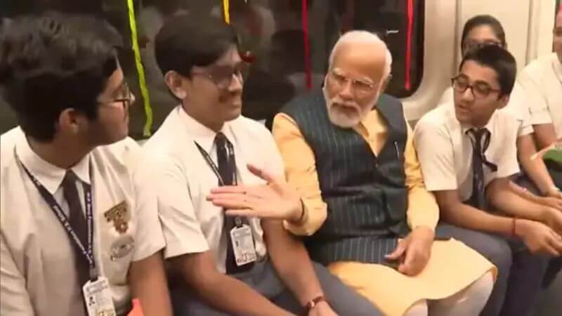 PM Modi Inaugurates Underwater Metro Kolkata