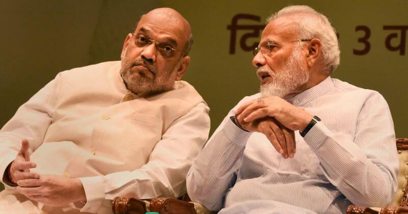 PM Modi With Amit Shah