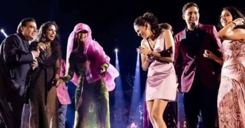 Rihanna Performance In Ambani Family