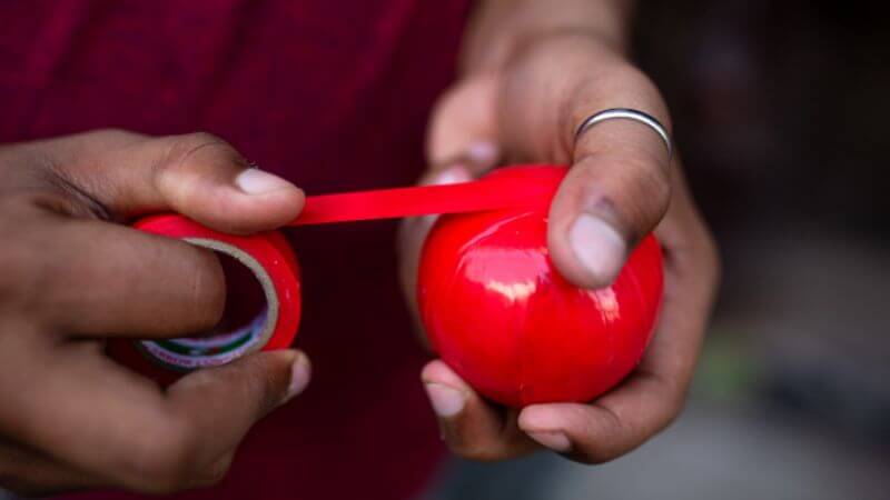 Tape Ball in Cricket