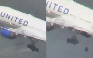 United Airlines Boeing 777 Aircraft Loses Wheel
