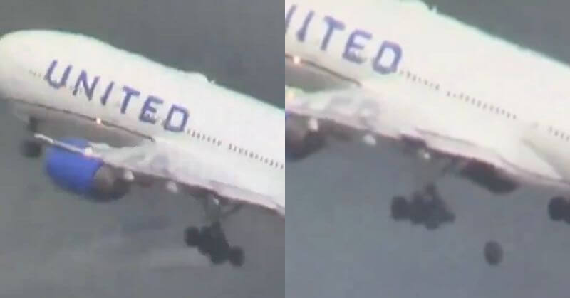 United Airlines Boeing 777 Aircraft Loses Wheel