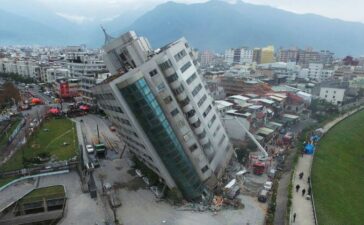 Earthquake in Taiwan