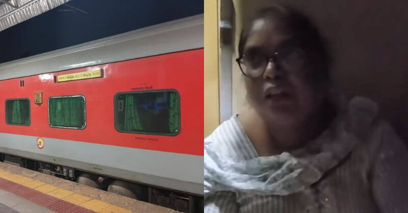 Ticketless Woman Refuses Train Seat