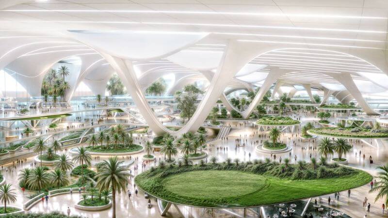 World's Largest Airport Al Maktoum International Airport Dubai