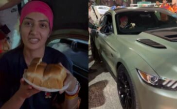 Chandrika Gera Dixit Vada Pav Girl Ford Mustang
