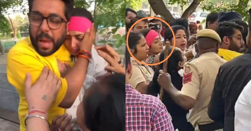 Delhi Police On Chandrika Gera Dixit Vada Pav Girl