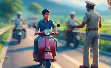 RTO rules for minor driving