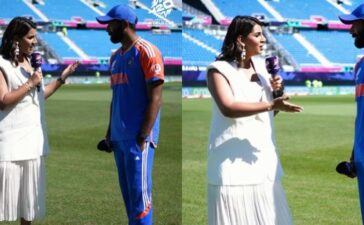 Jasprit Bumrah Sanjana Ganesan T20 World Cup