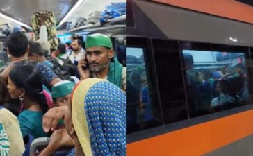 Ticketless Passengers Overcrowd Vande Bharat Express