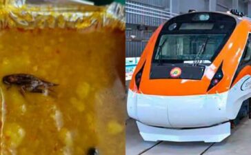 Vande Bharat Passenger Found Dead Cockroach