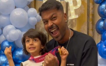 Hardik Pandya Celebration Agastya Natasa Stankovic Missing