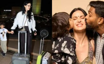 Hardik Pandya's Wife Natasa Stankovic Leaves For Serbia With Agastya