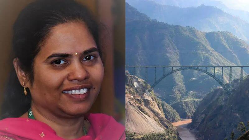 Dr Madhavi Latha Chenab Bridge